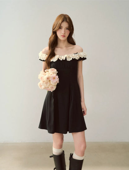Lace Off-Shoulder Dress
