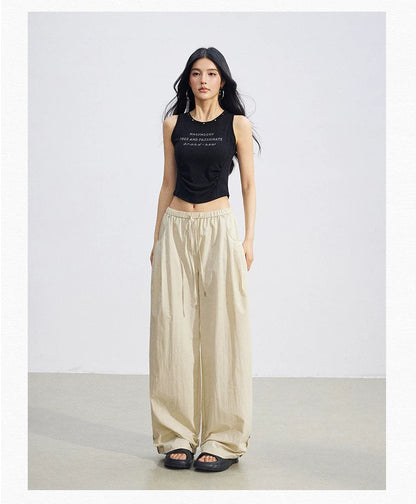 Casual Workwear Wide-Leg Pants