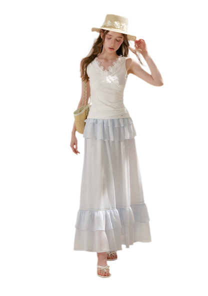 Romantic French Lace Two-Piece Set