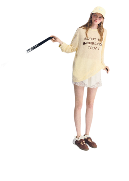 Lyocell Print Long Sleeve Top