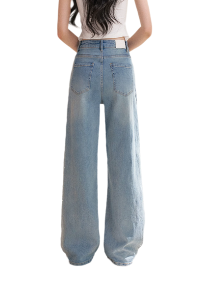 Staycation Straight Leg Moonlight Jeans