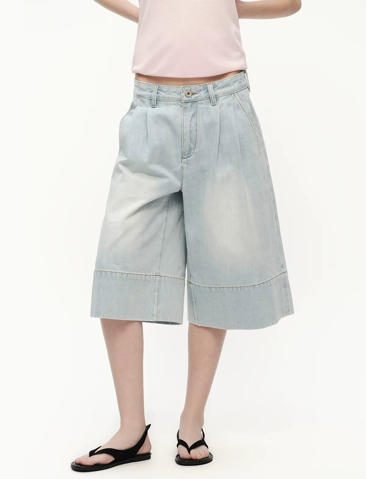 Vintage Paris Buckle Jeans