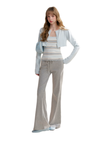 Knit Cardigan Cami Set