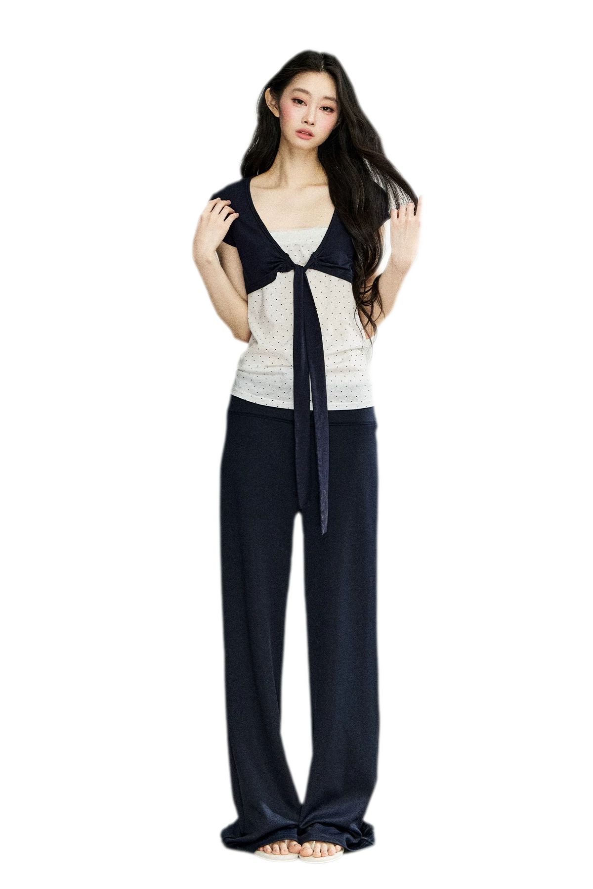 Polka Dot Knit Set