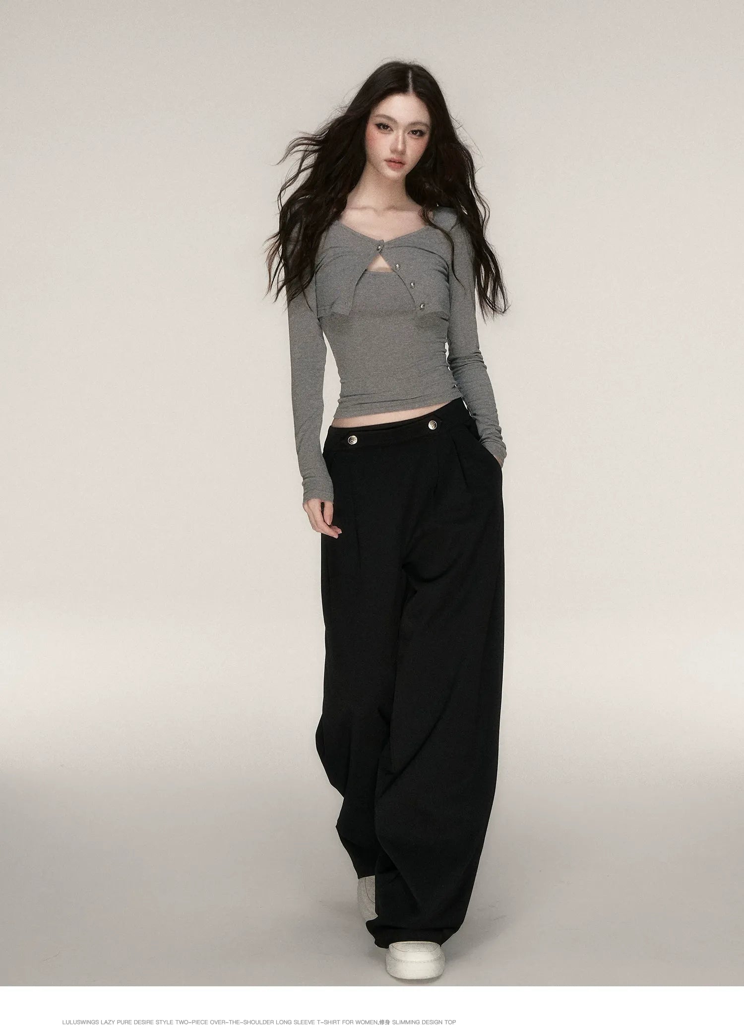 Napoleon Wide-Leg Suit Trousers