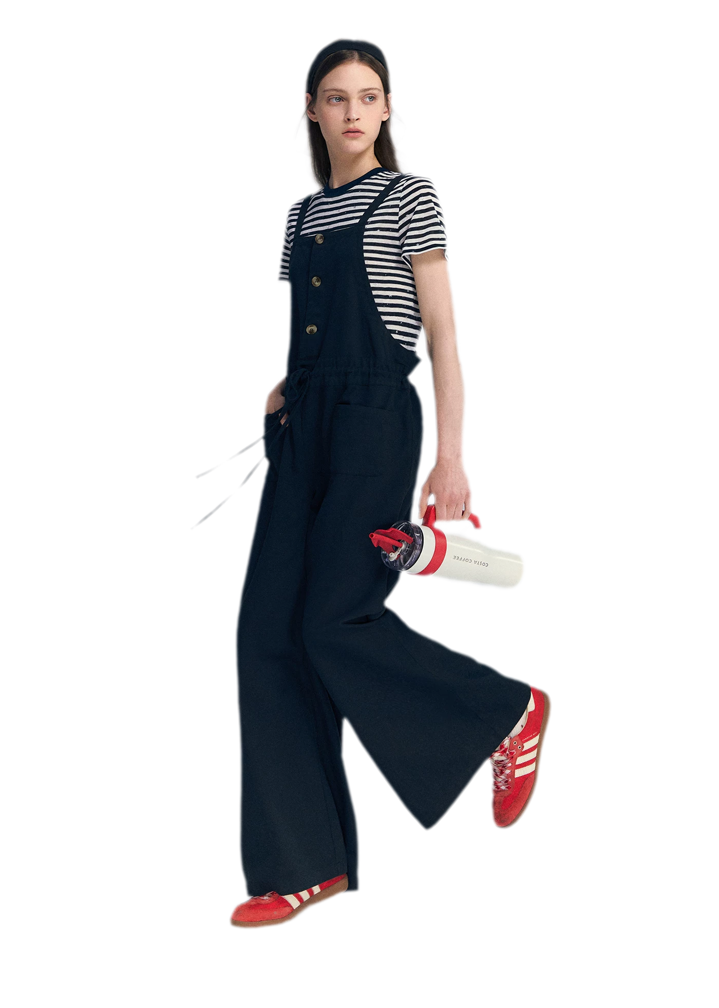 Drawstring Jumpsuit