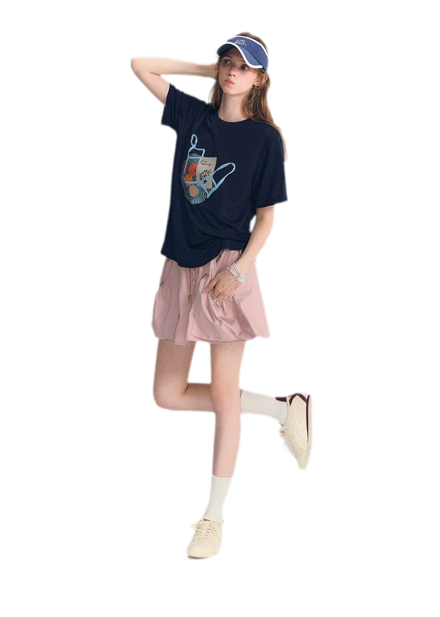 Fruit Embroidery Tee