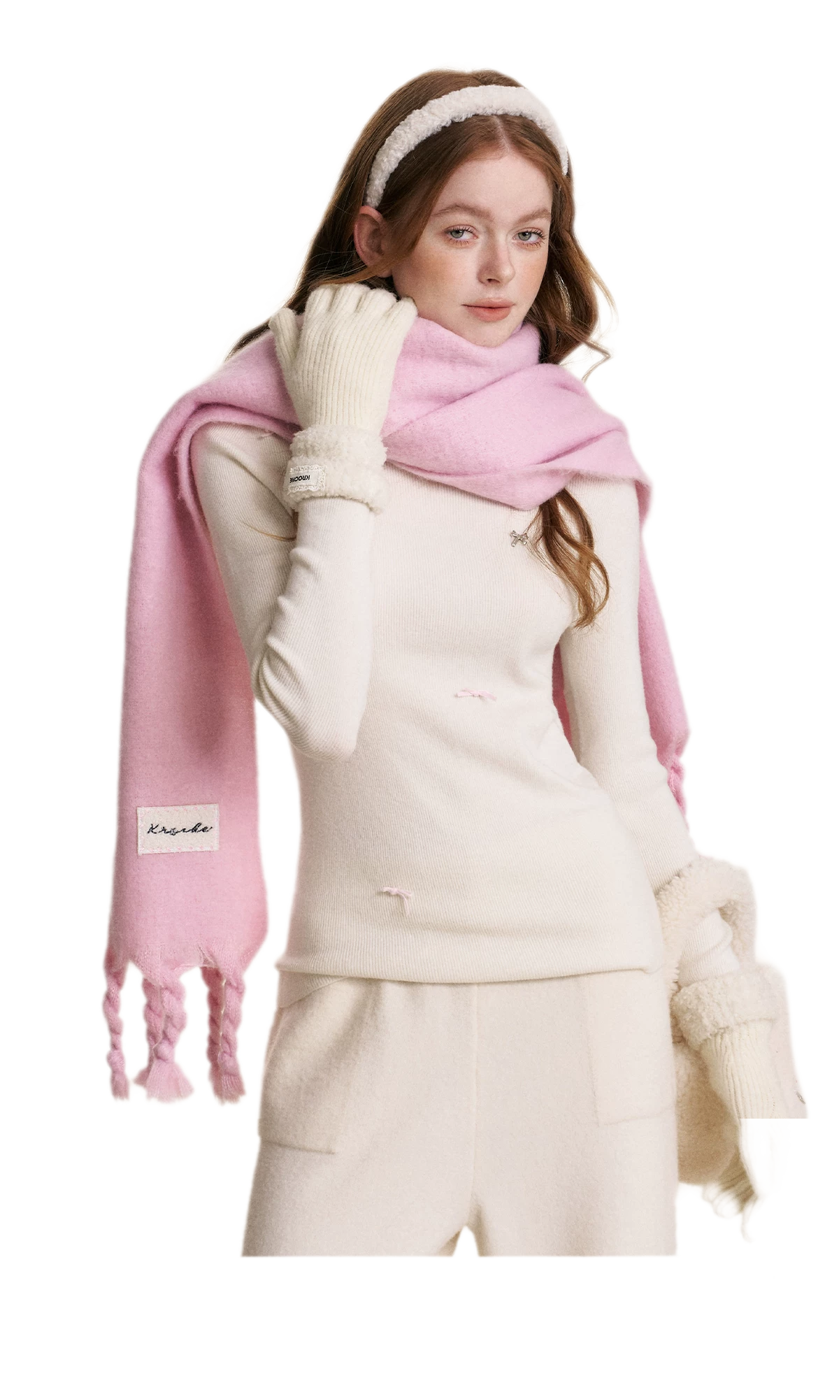 Winter Plush Long Scarf