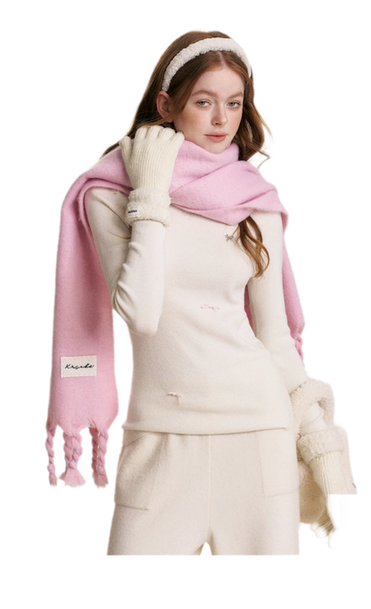 Winter Plush Long Scarf
