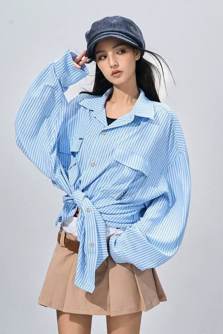Vintage Striped Relaxed Shirt