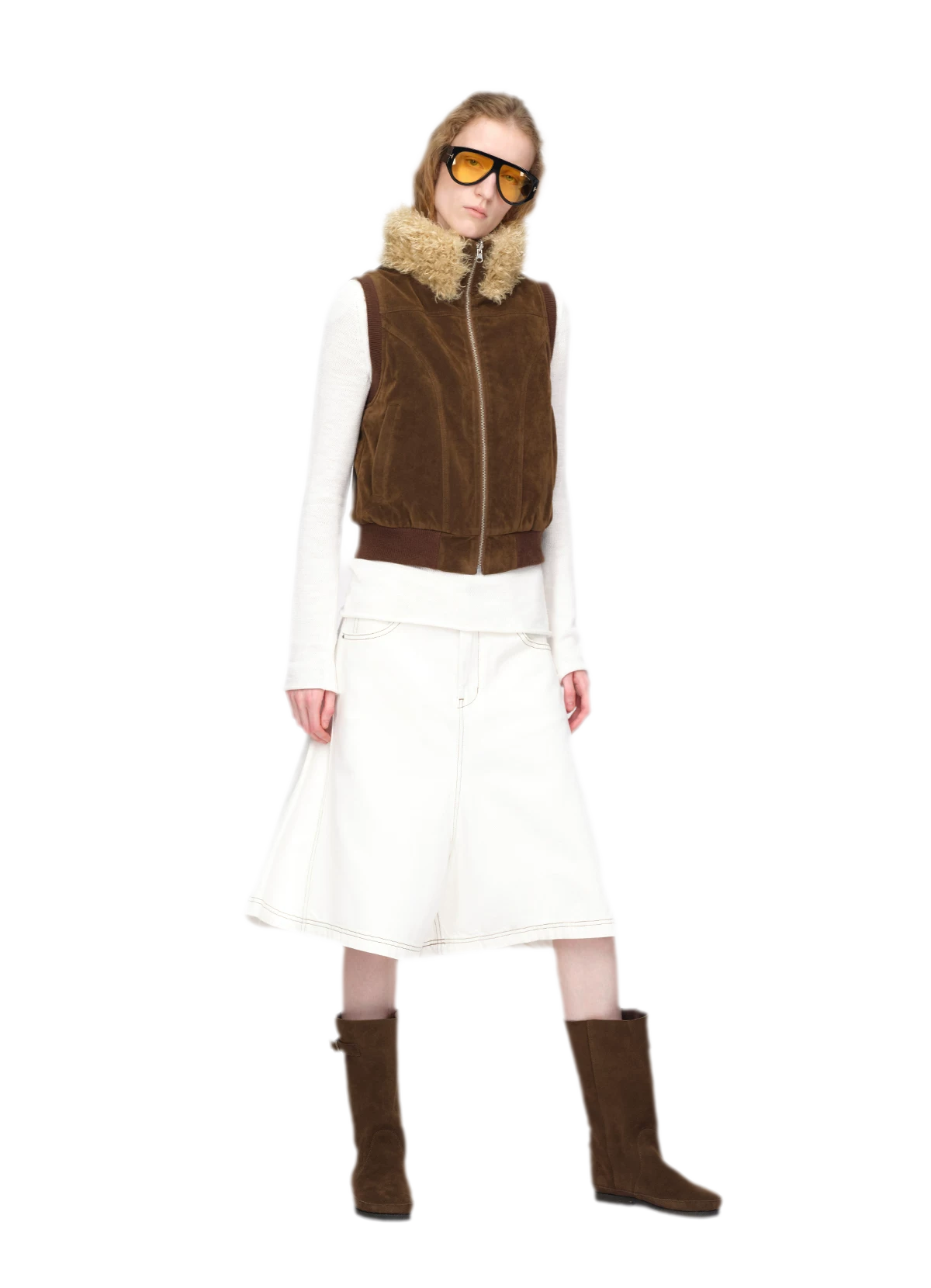 Reversible Teddy Fitted Vest