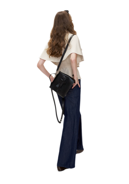 Lyocell Cotton Cape Jacket