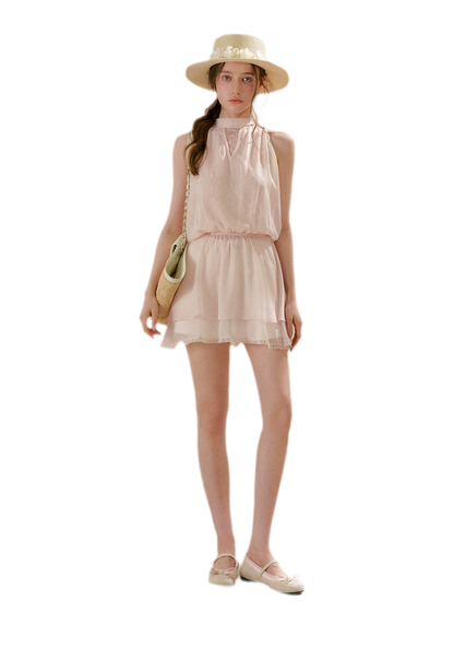 Lace Halter Dress