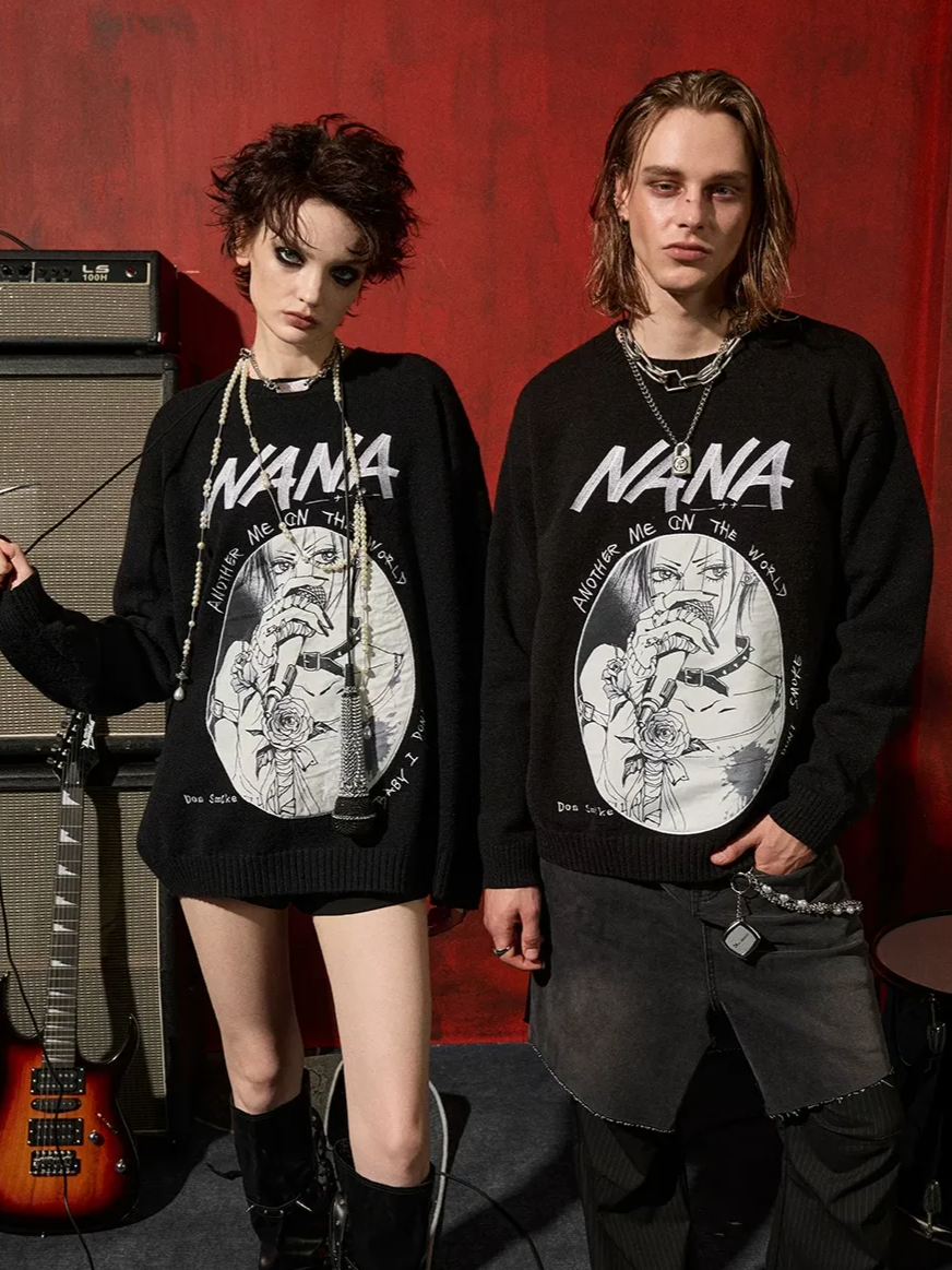 DSM X NANA Appliqué Crewneck Sweater