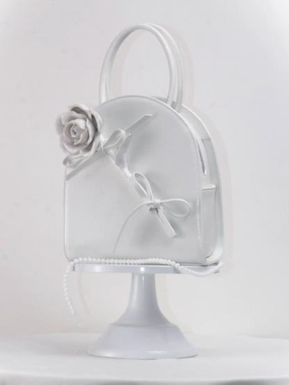 Handcrafted Ceramic Flower Bag