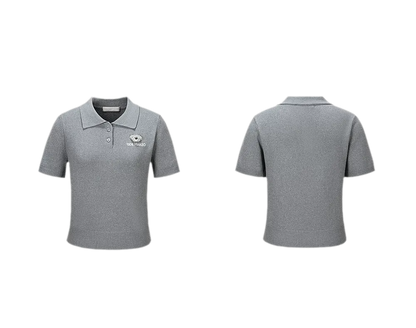 Polo Knit Short Sleeve Tee