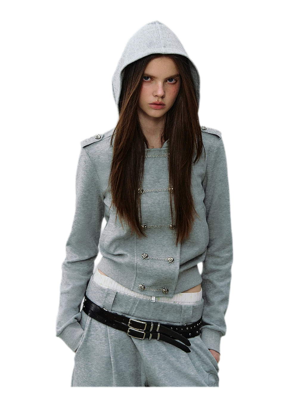 Hooded Knit Set