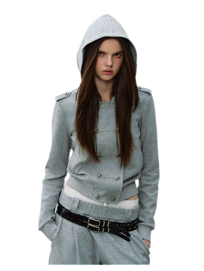 Hooded Knit Set