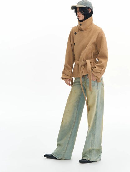 Luxe Belted Wool Coat