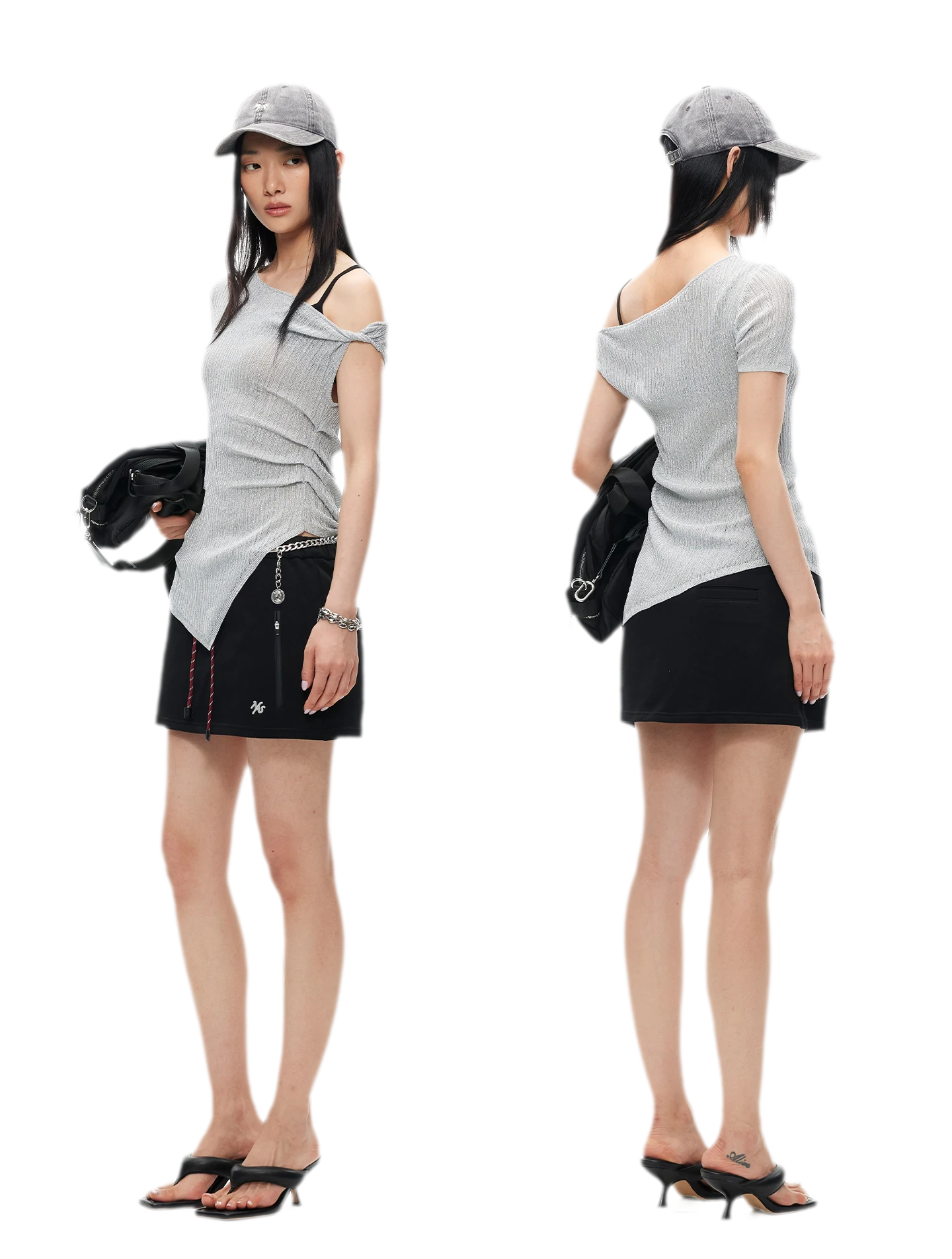 Venus Asymmetrical Knot Tee
