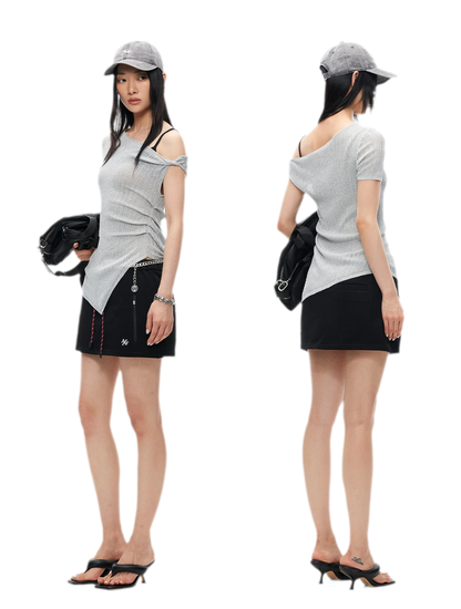 Venus Asymmetrical Knot Tee