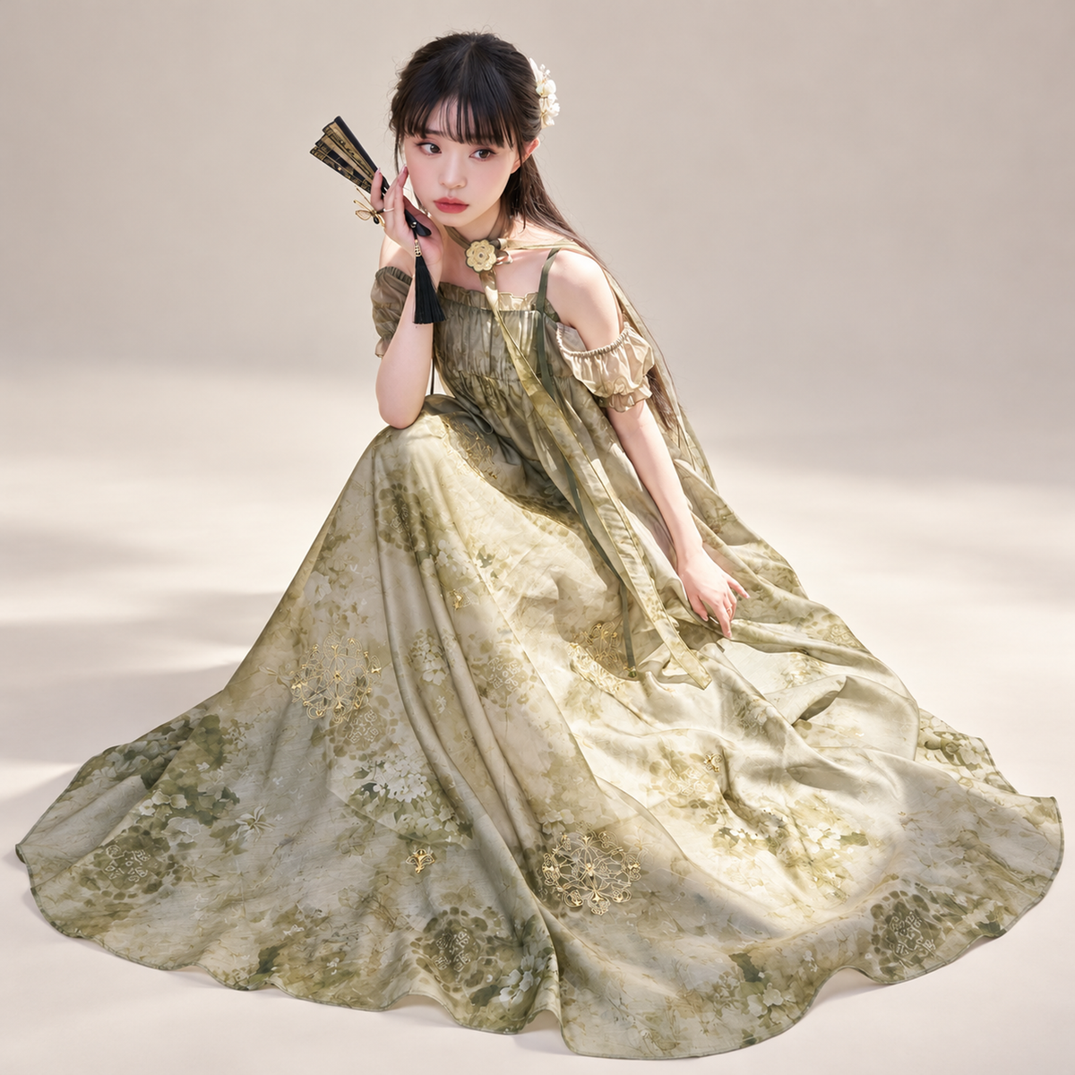 万象镜-西安博物院联名 Myriad Mirror Embroidered New-Chinese Floral