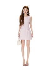 CYNR Taro Purple Pocket Dress – view 13