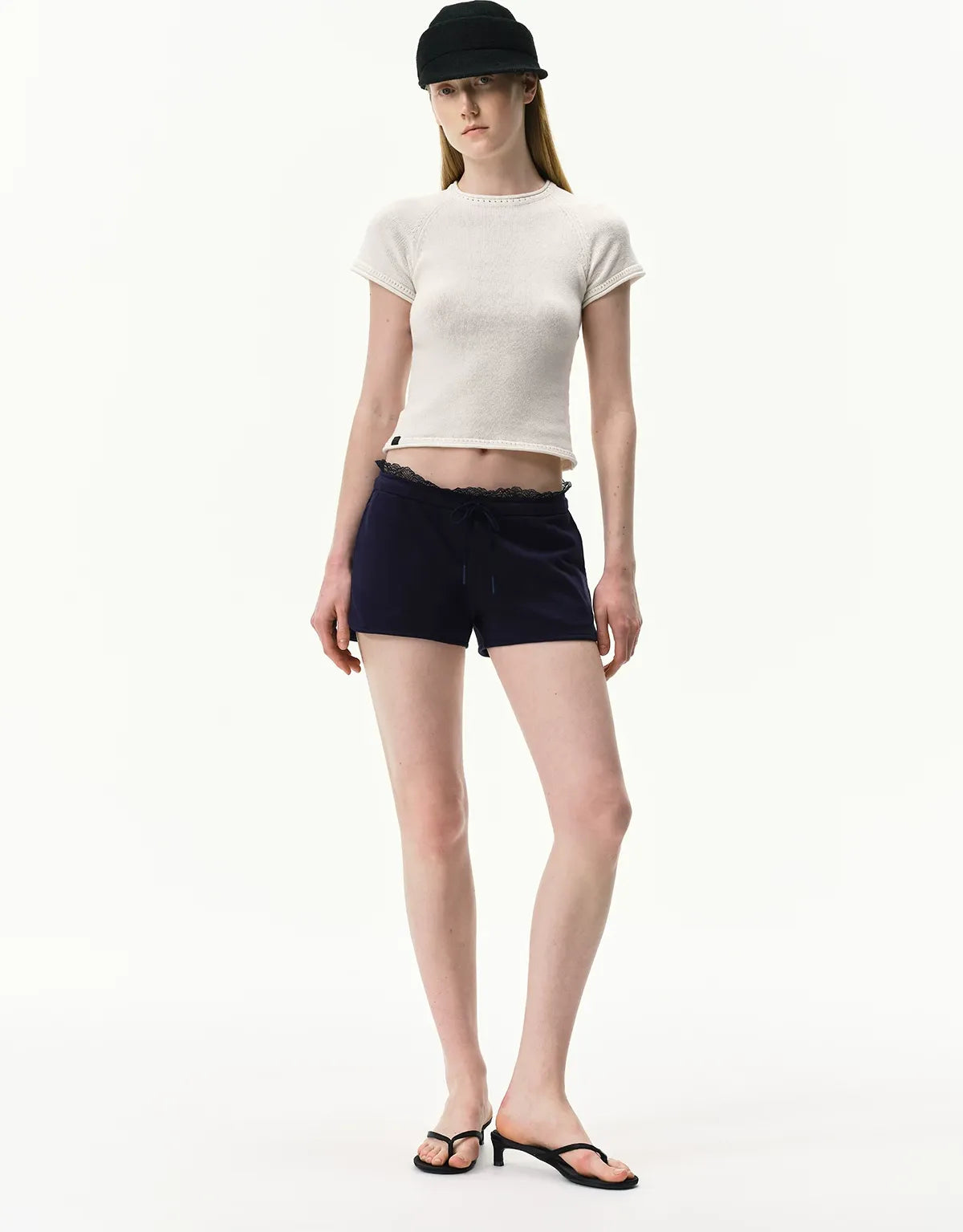 Lace Waist Shorts