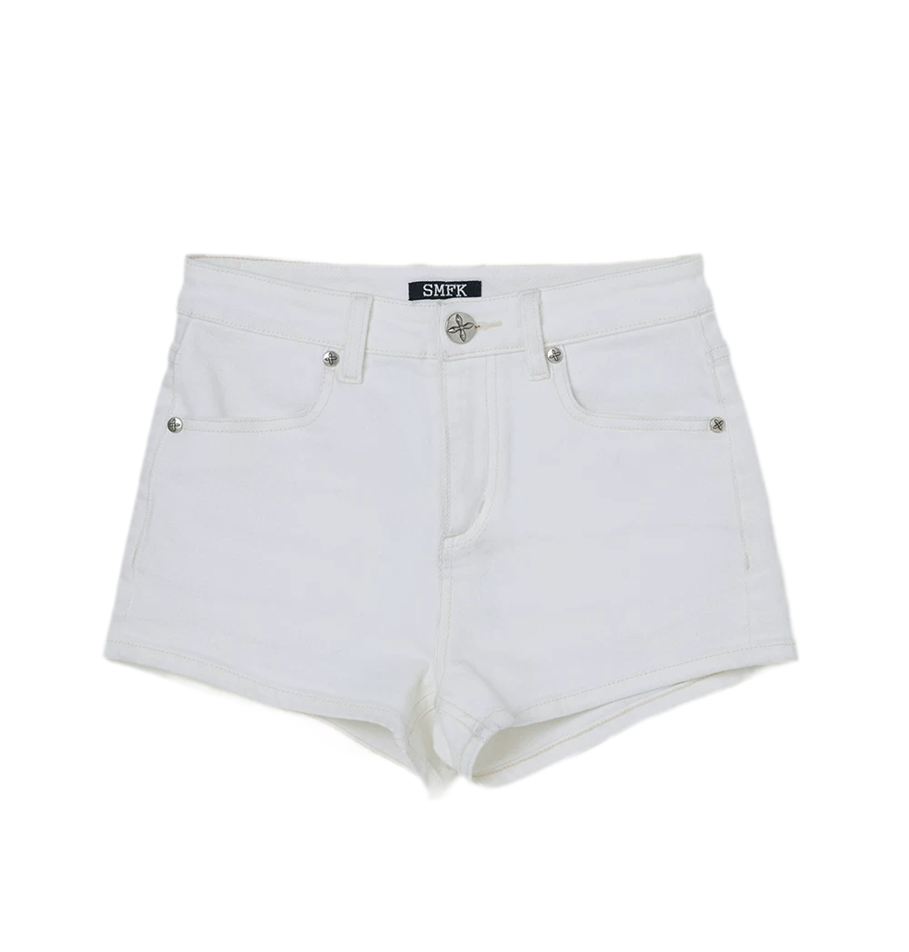 High Waist Denim Shorts