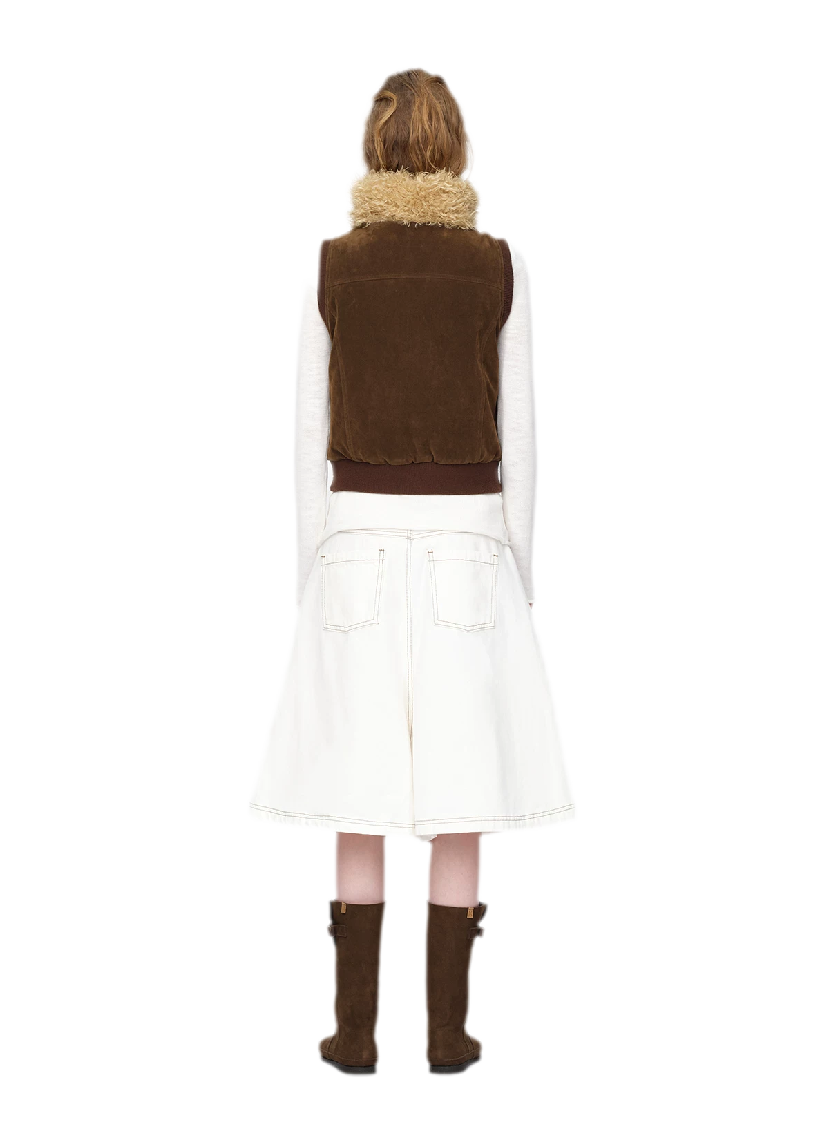 Reversible Teddy Fitted Vest