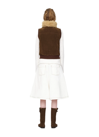 Reversible Teddy Fitted Vest