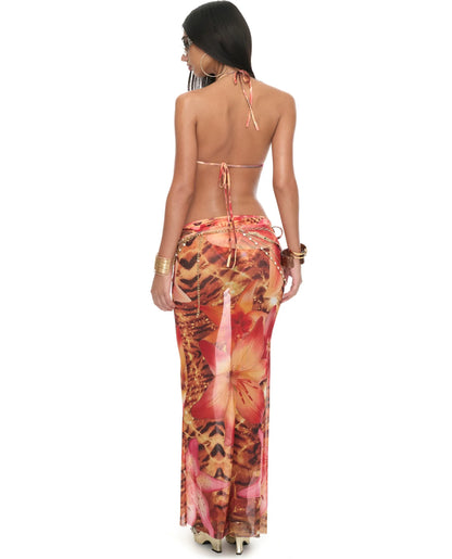 Original Tiger Print Bikini Set
