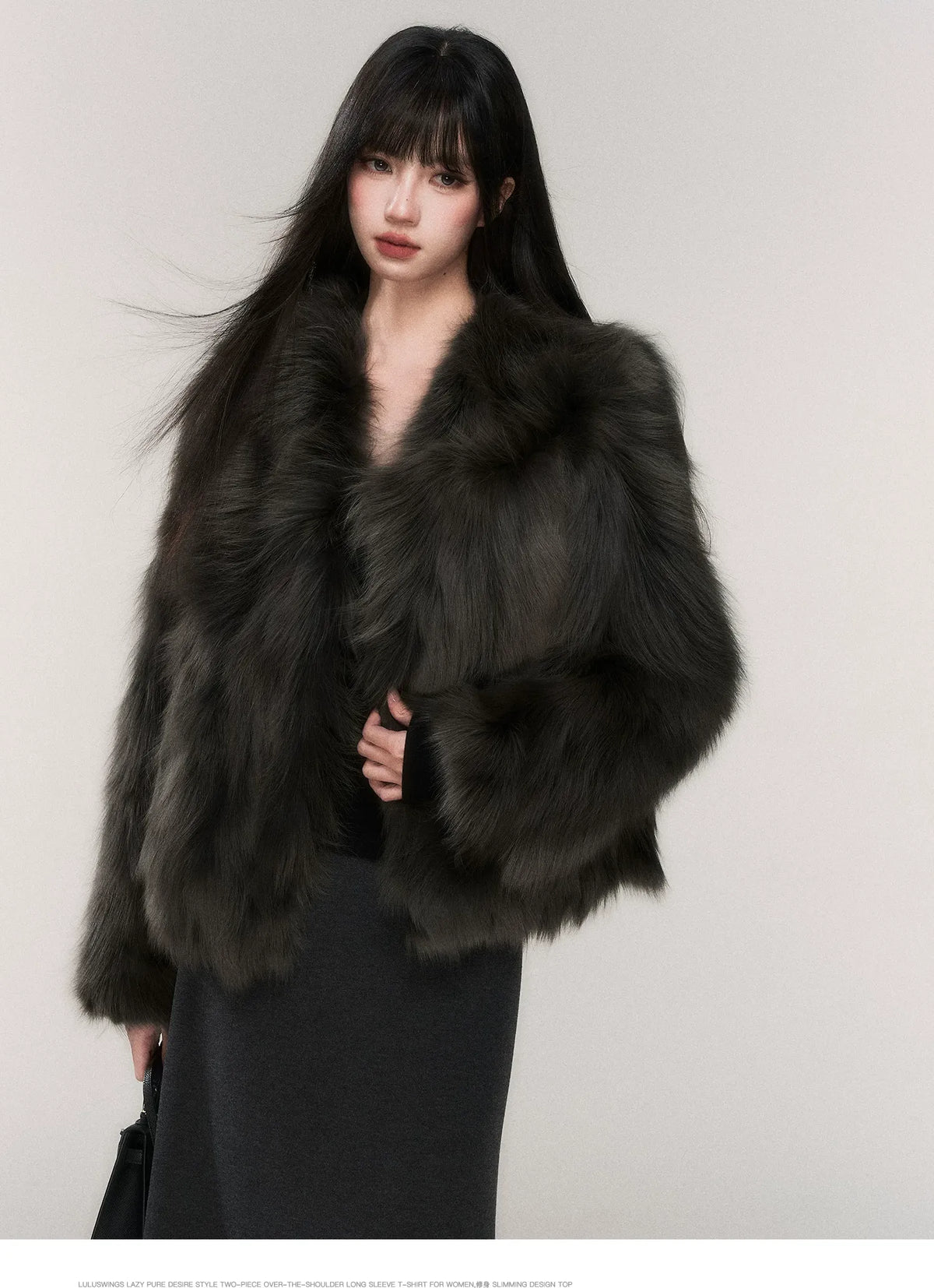 Crown-Grade Fox Fur Jacket