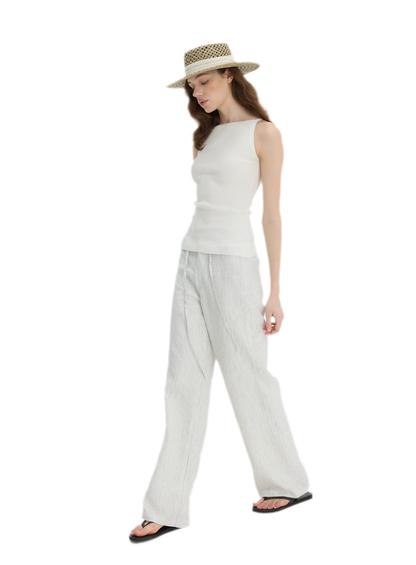 Lyocell Linen Ribbed Camisole
