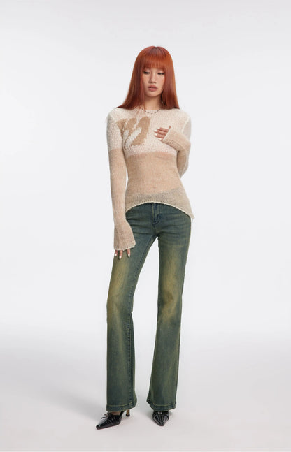 Vintage Micro-Flare Jeans