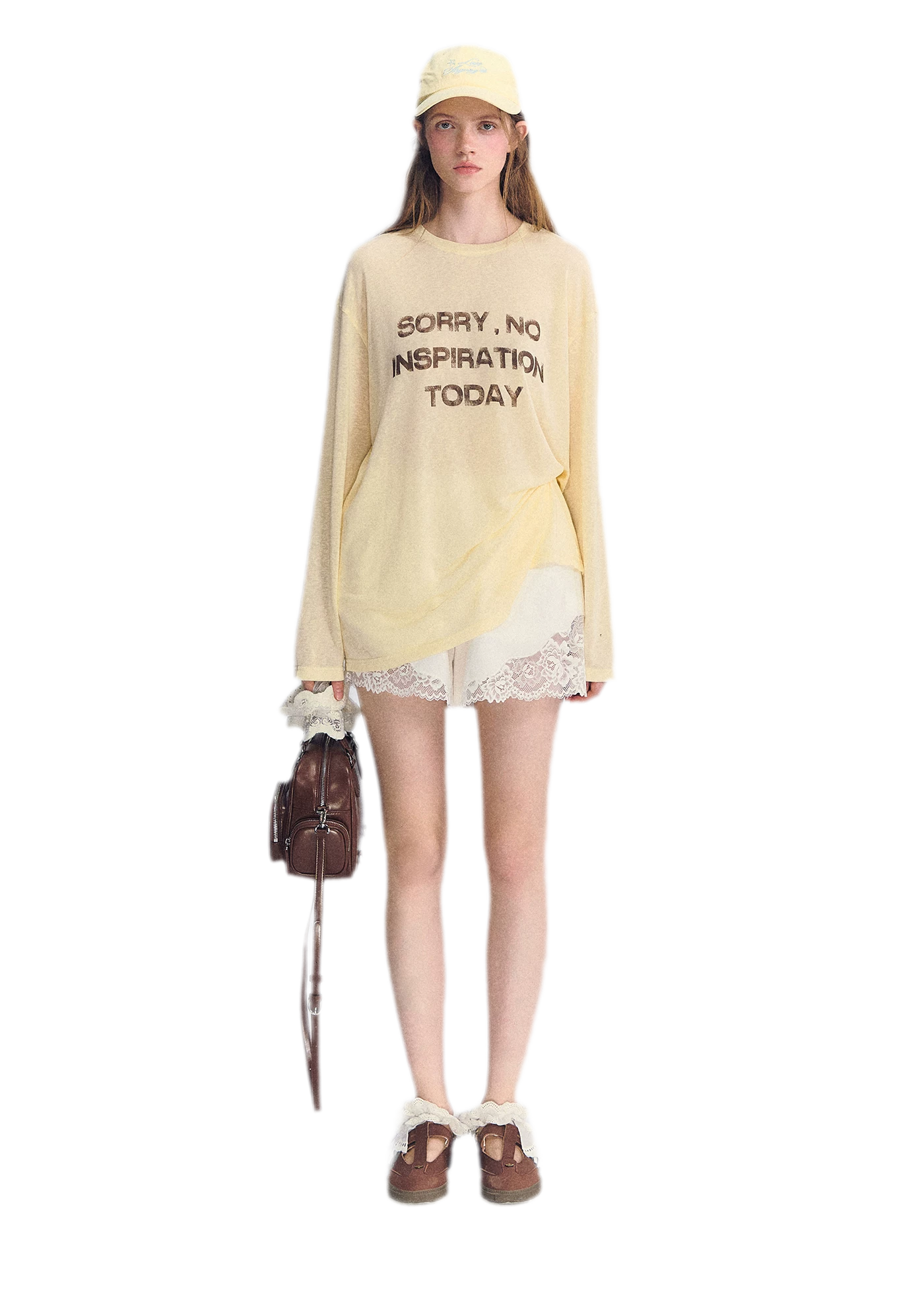 Lyocell Print Long Sleeve Top