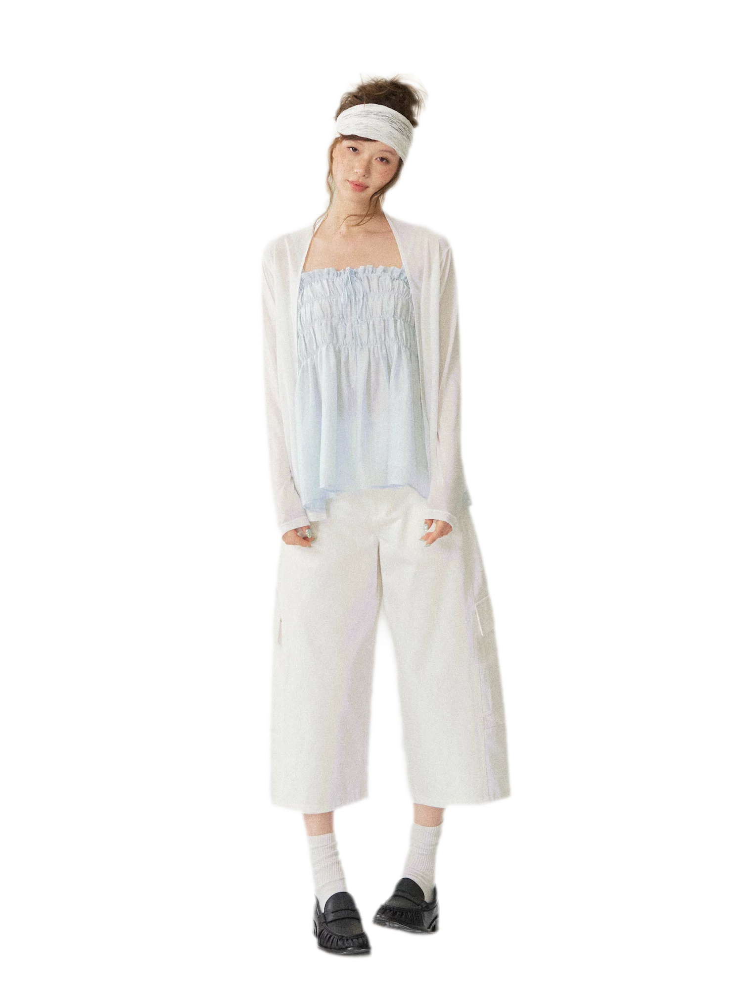Lazy Cooling Open Cardigan