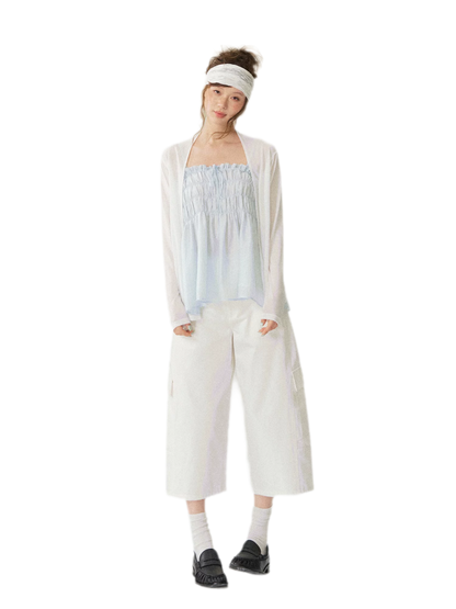 Lazy Cooling Open Cardigan