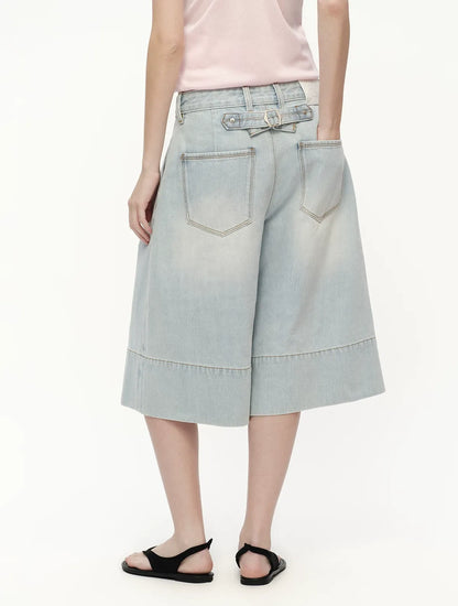 Vintage Paris Buckle Jeans