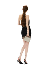 CYNR Halter Sequin Mini Dress – view 13