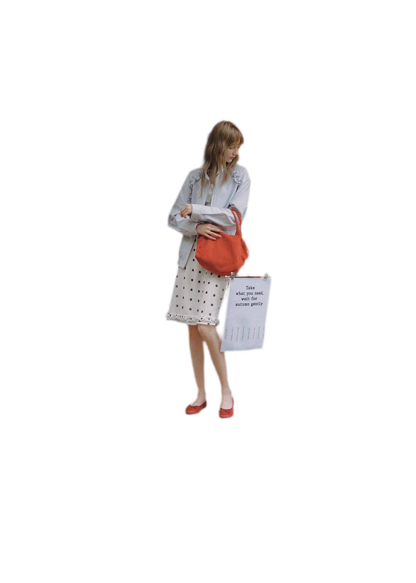 Polka Dot Ruffle Skirt