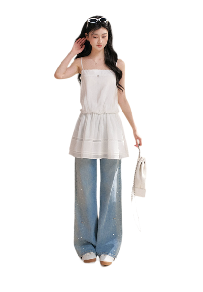 Staycation Straight Leg Moonlight Jeans