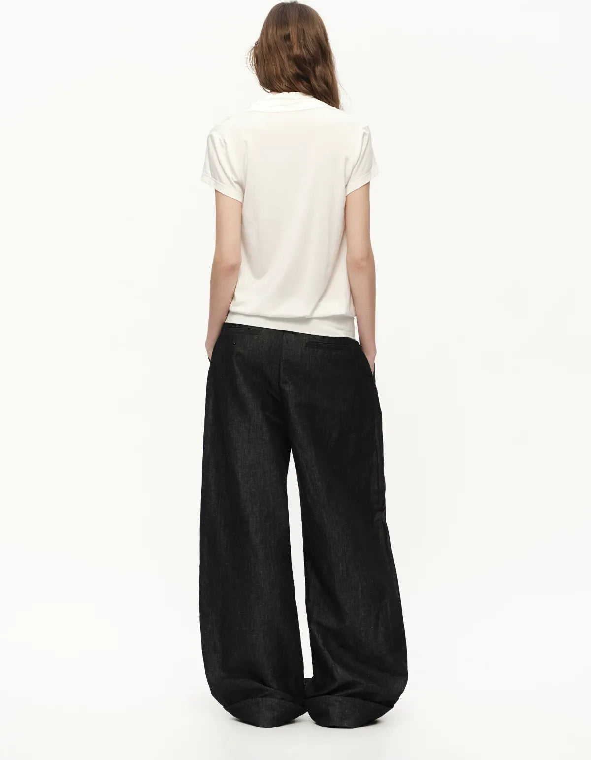 Lyocell V-Neck Tee