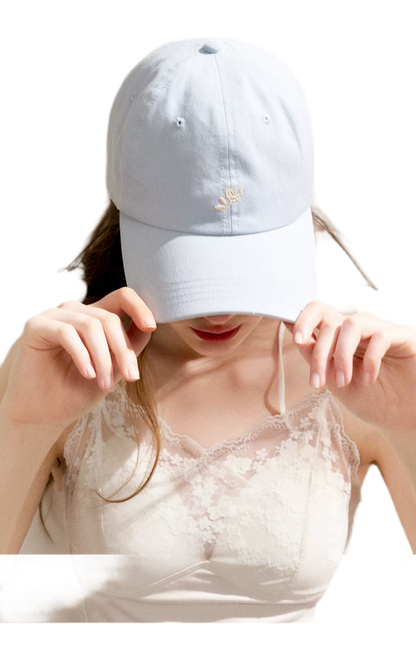 Contrast Rose Logo Cap
