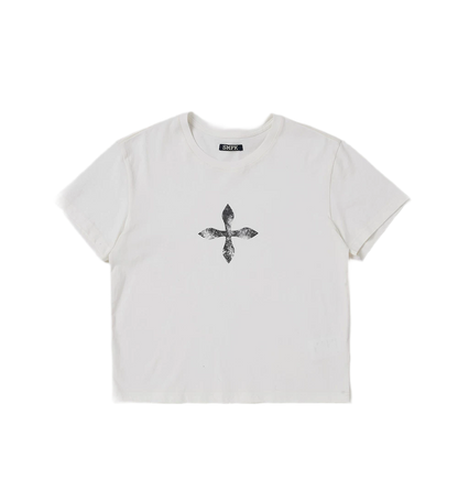 Cross Flower Vintage Tee