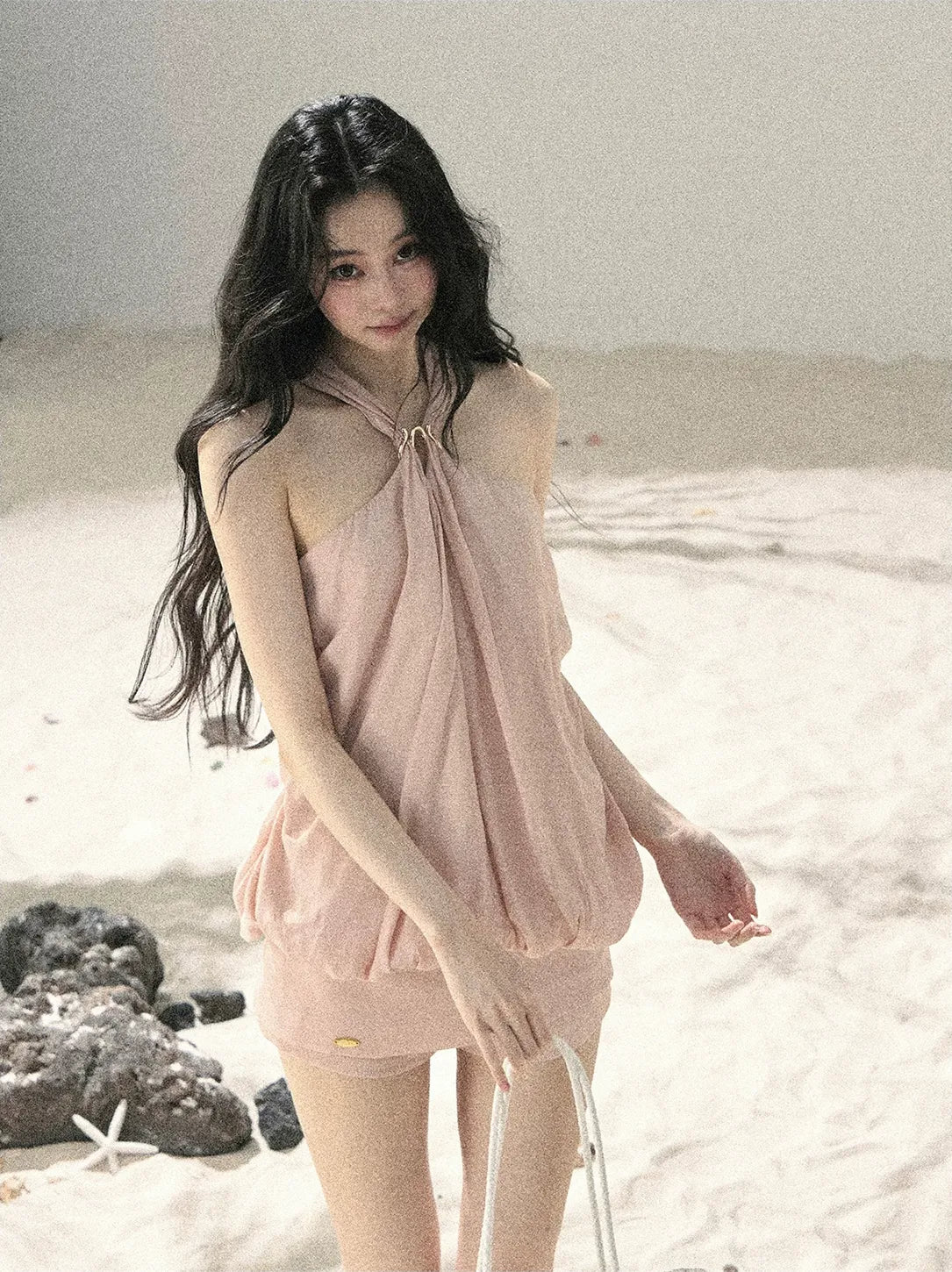 Misty Pink Culotte Set
