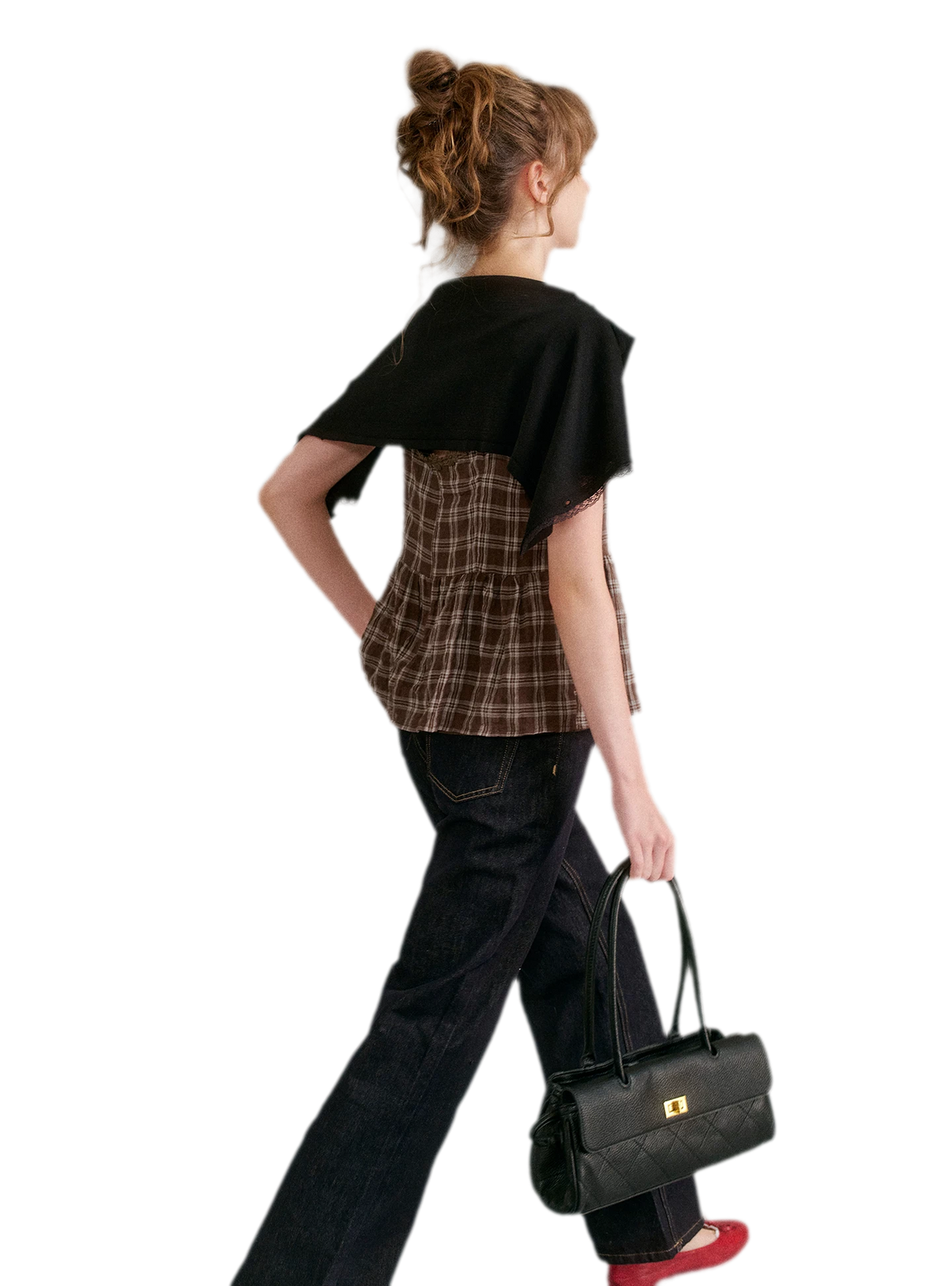 Soft Cotton Straight-Leg Jeans