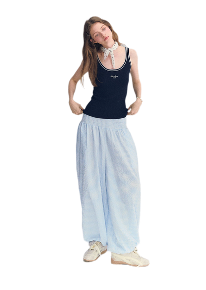 Lyocell Embroidered Tank