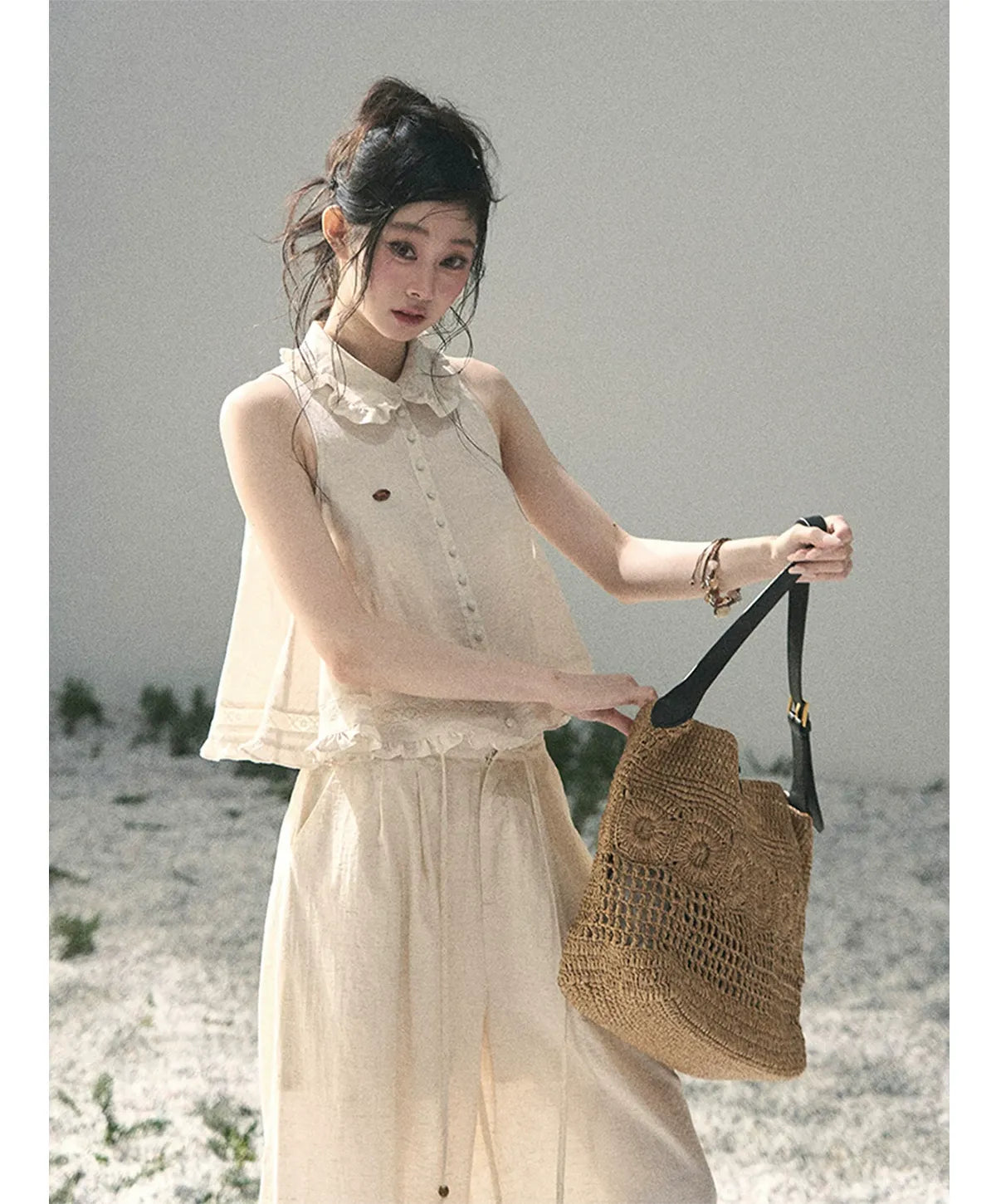 Soft Lace Two-Piece Set