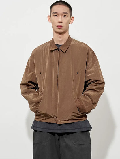 Textured Curved Panel Jacket